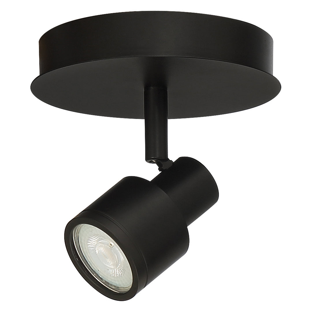 Access Lighting 63071LEDDLP-MBL Modern Lincoln Track Light Matte Black