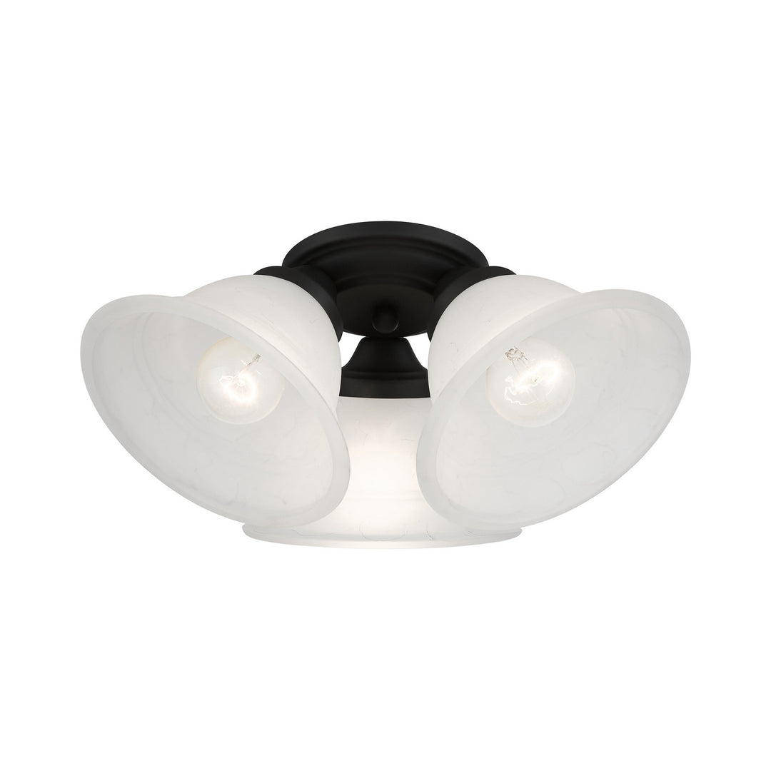 Livex Wynnewood 40727-04 Ceiling Light - Black