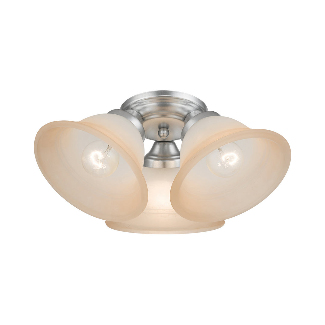 Livex Wynnewood 40729-81 Ceiling Light - Painted Satin Nickel