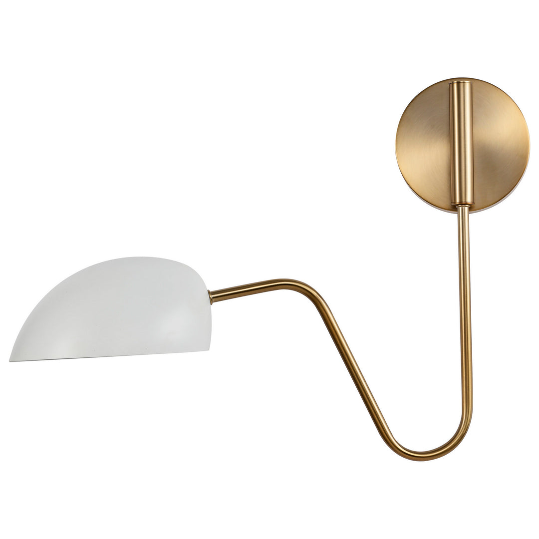 Nuvo Lighting 60-7392 Trilby One Light Wall Sconce Lamp Two-Tone