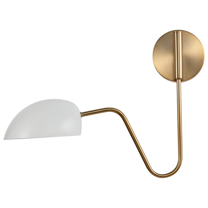 Nuvo Lighting 60-7392 Trilby One Light Wall Sconce Lamp Two-Tone