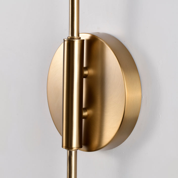 Nuvo Lighting 60-7393 Trilby Two Light Wall Sconce Lamp Two-Tone