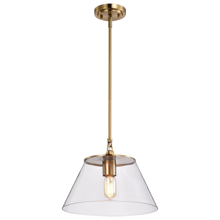 Nuvo Dover 60-7413 Pendant Light - Vintage Brass