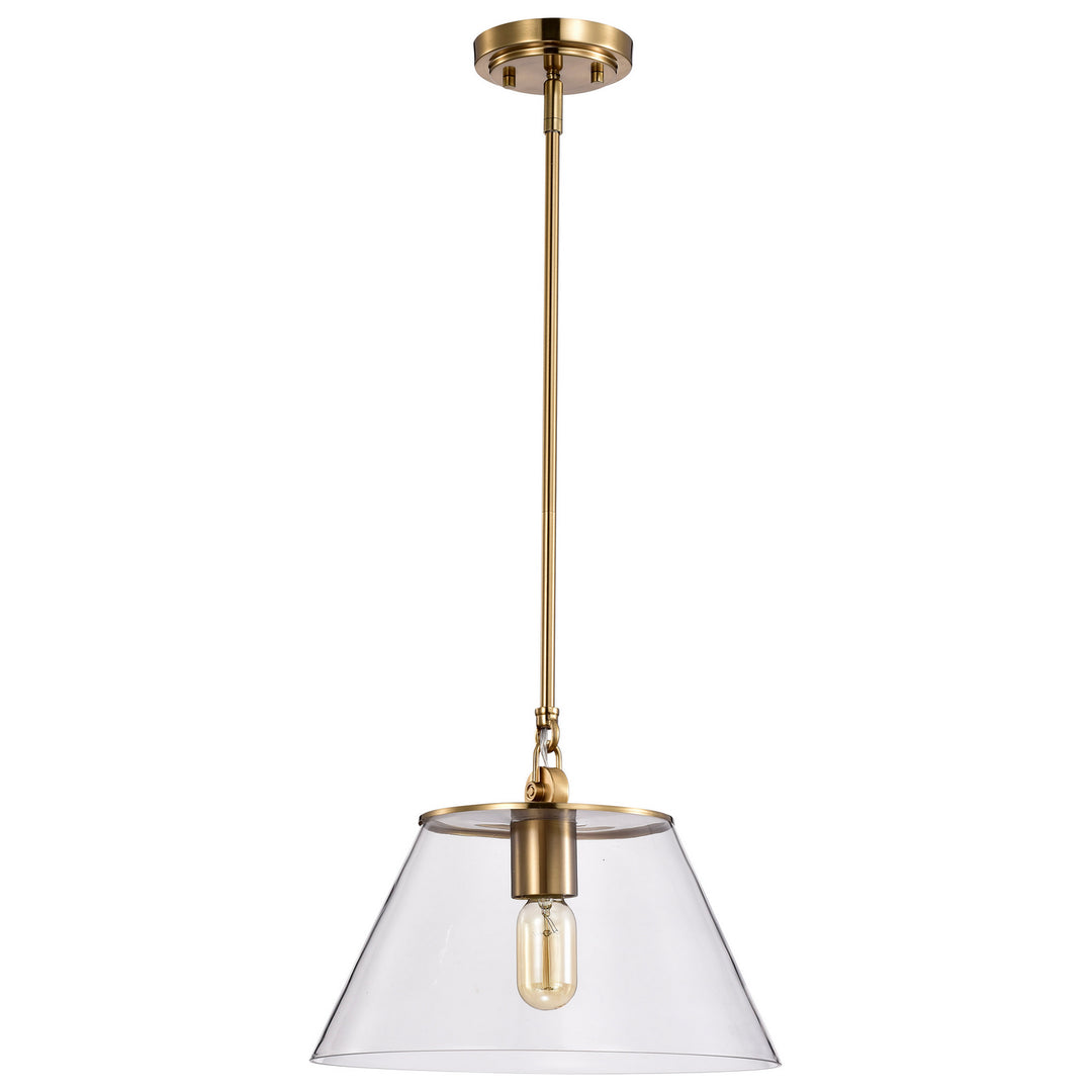 Nuvo Dover 60-7413 Pendant Light - Vintage Brass