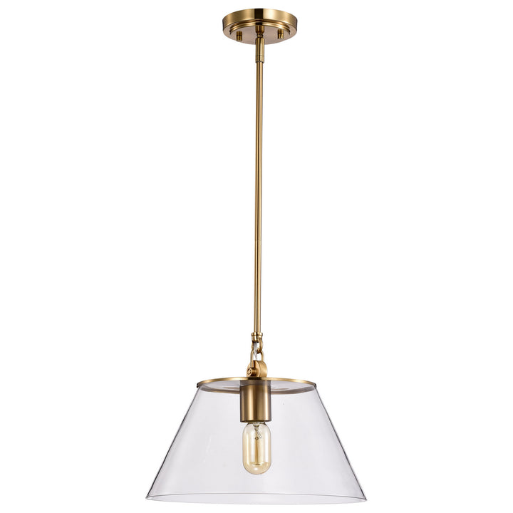 Nuvo Dover 60-7413 Pendant Light - Vintage Brass