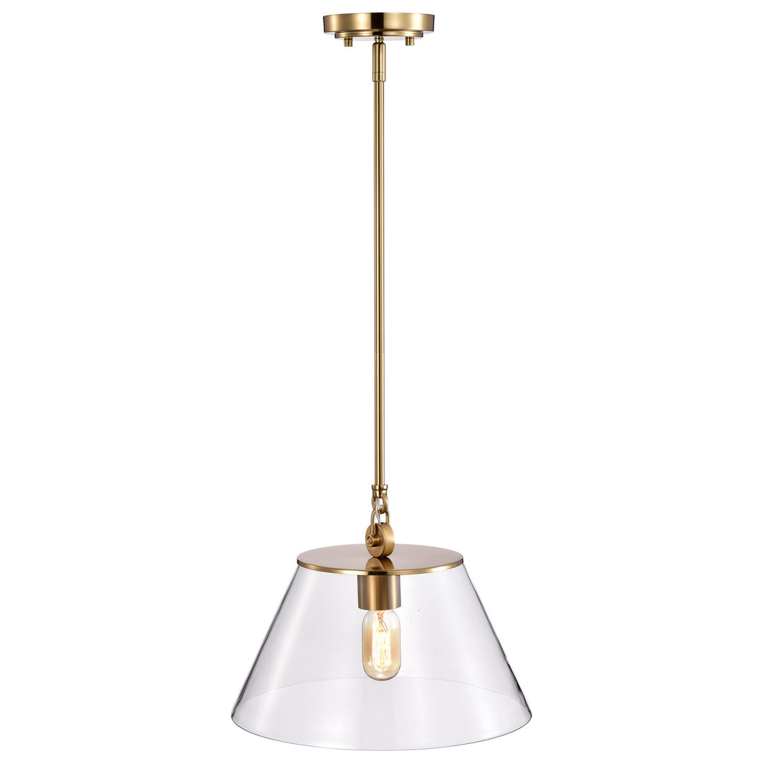 Nuvo Dover 60-7413 Pendant Light - Vintage Brass