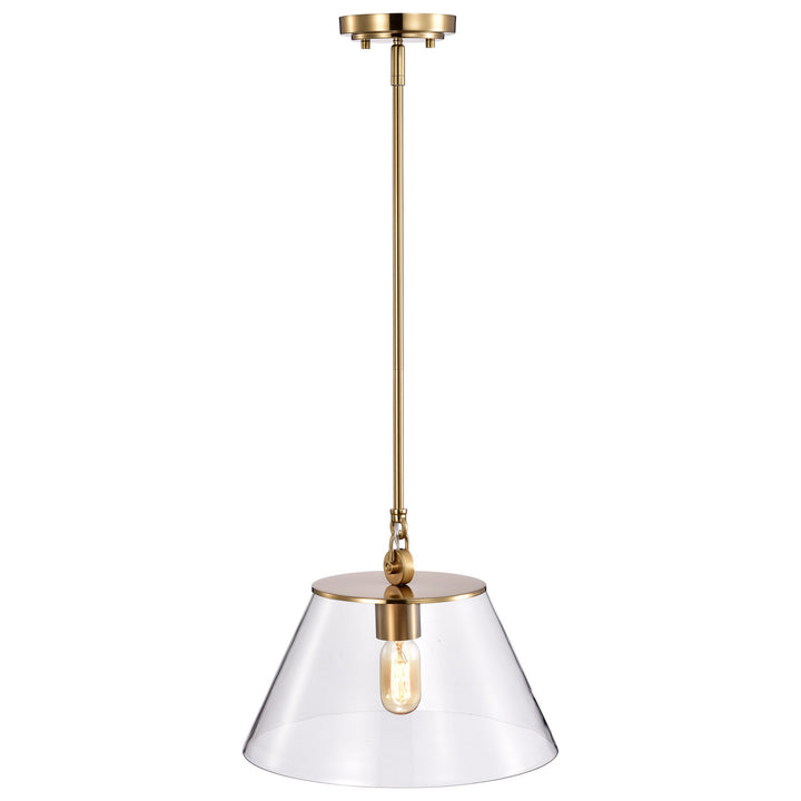 Nuvo Dover 60-7413 Pendant Light - Vintage Brass