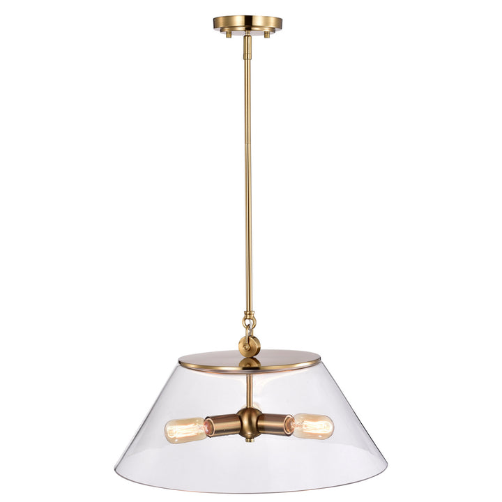 Nuvo Dover 60-7416 Pendant Light - Vintage Brass