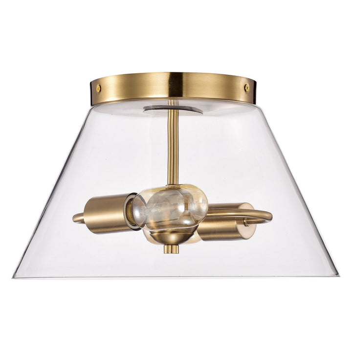 Nuvo Dover 60-7419 Ceiling Light - Vintage Brass