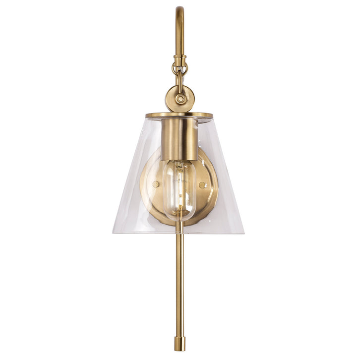 Nuvo Dover 60-7449 Wall Light - Vintage Brass
