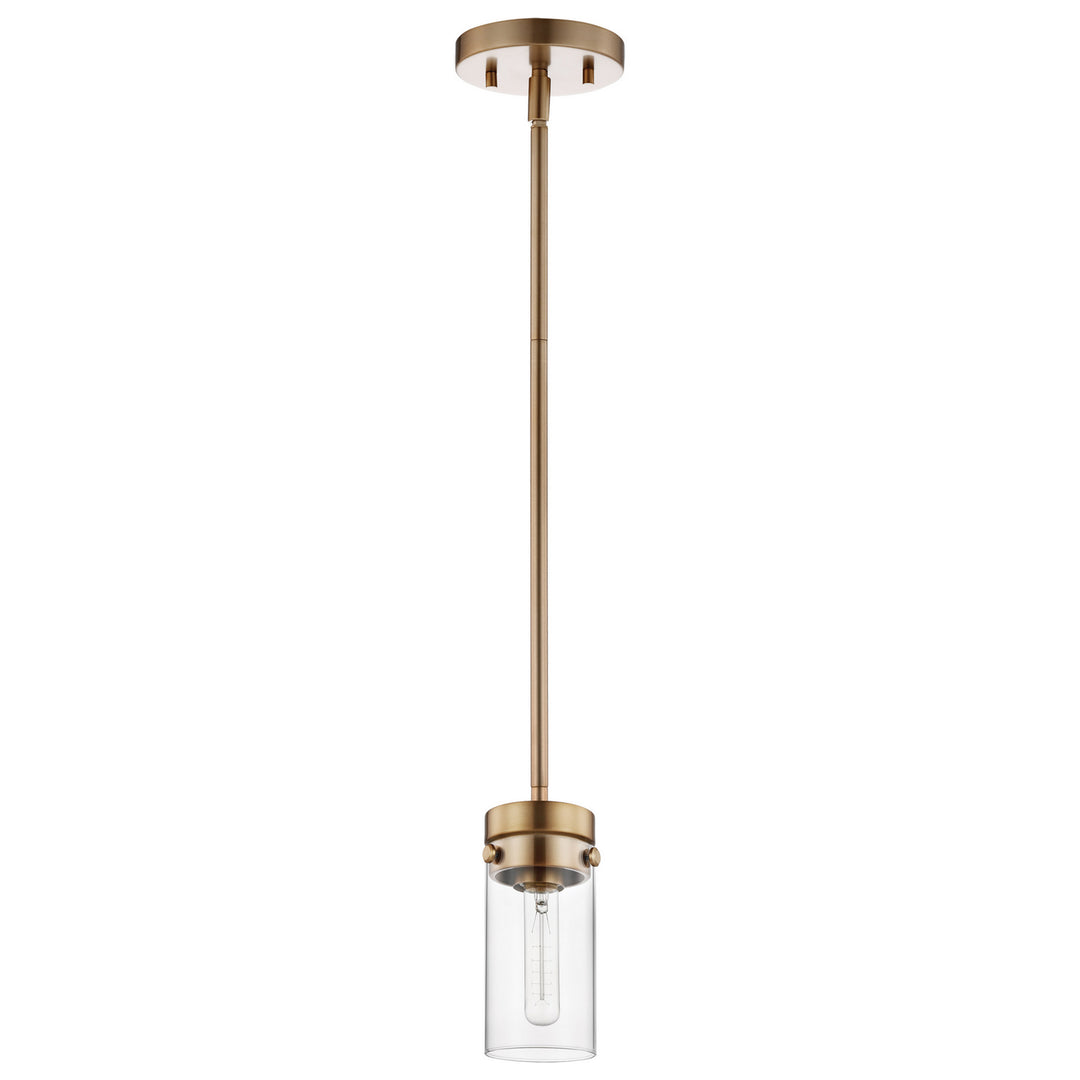 Nuvo Intersection 60-7529 Pendant Light - Burnished Brass