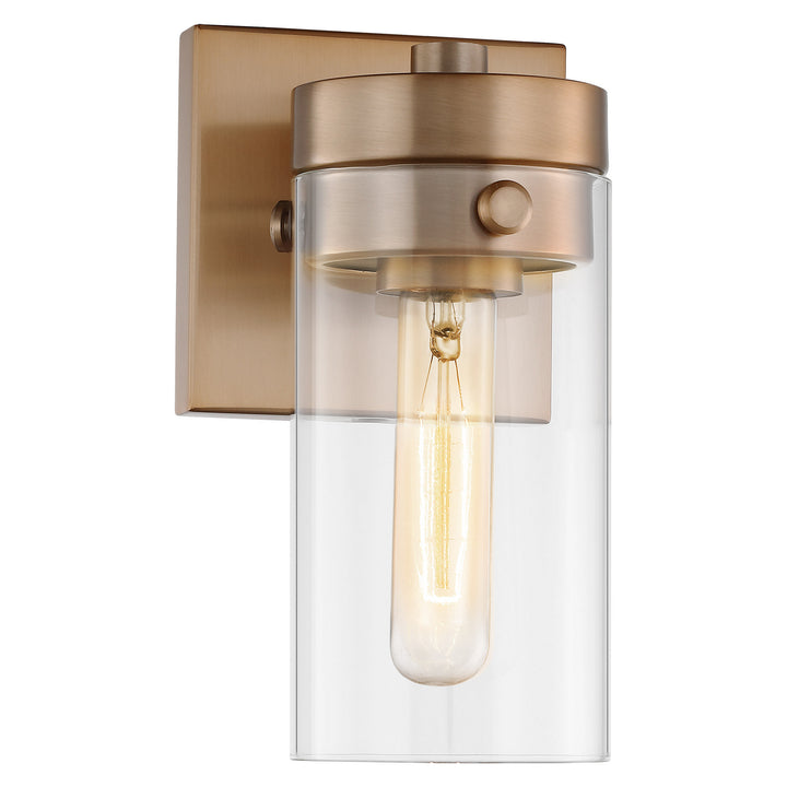 Nuvo Intersection 60-7531 Wall Light - Burnished Brass