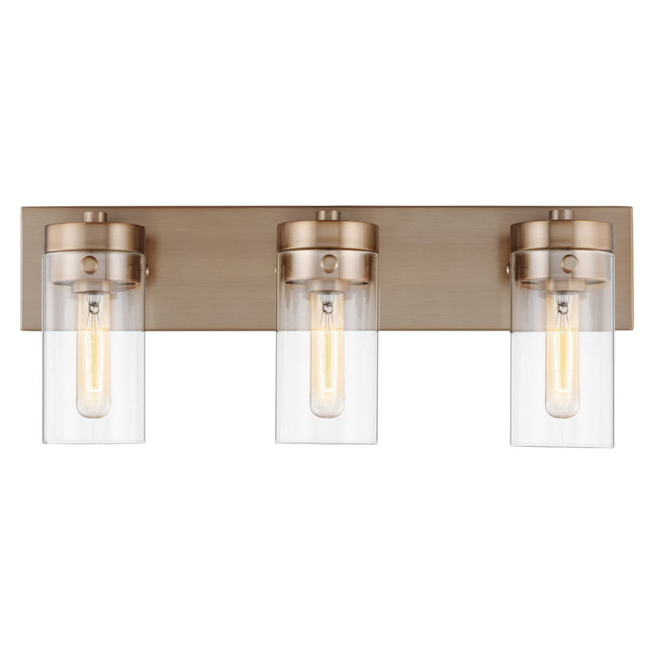 Nuvo Intersection 60-7533 Bath Vanity Light 22 in. wide - Burnished Brass