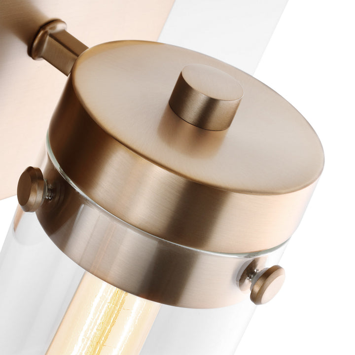 Nuvo Intersection 60-7533 Bath Vanity Light 22 in. wide - Burnished Brass