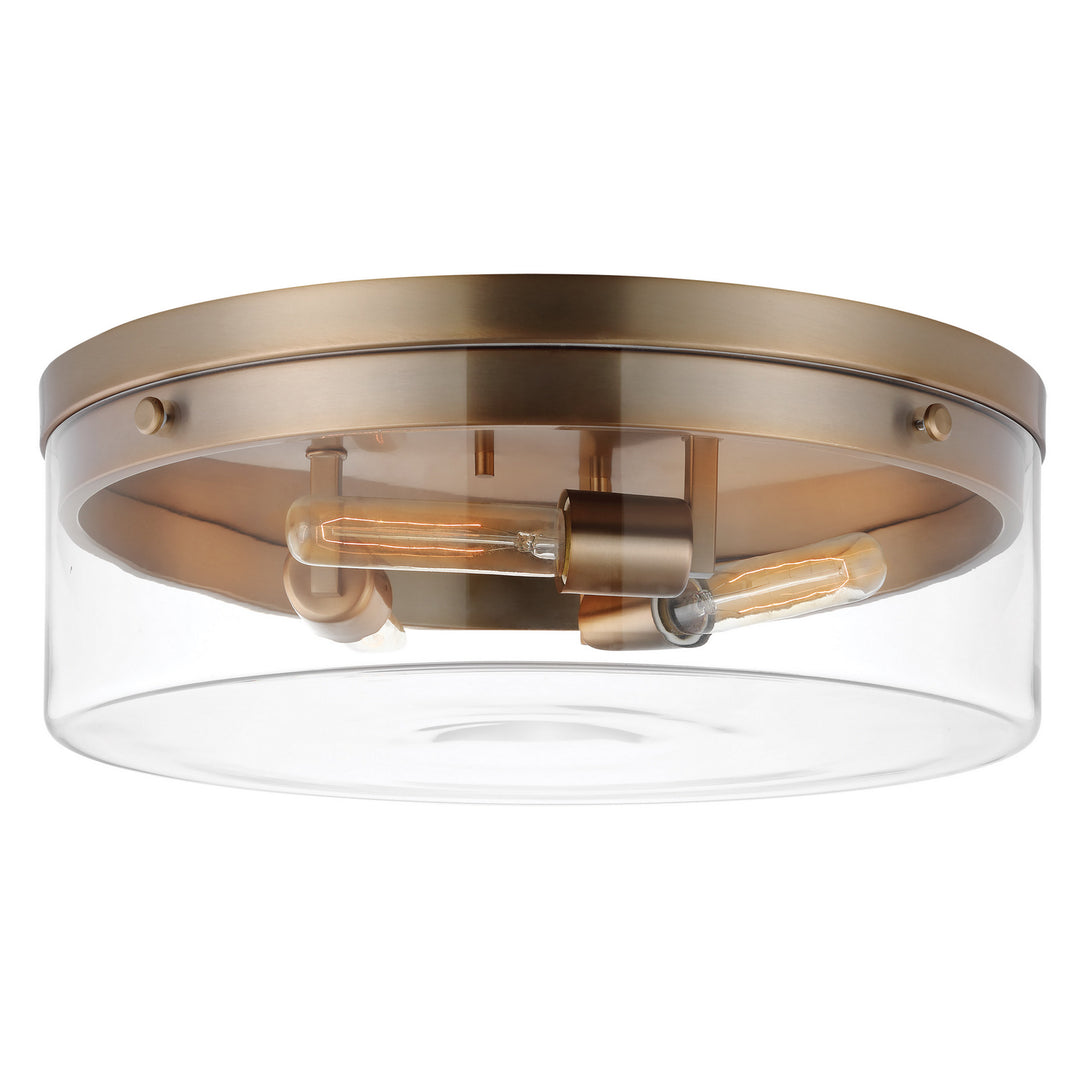 Nuvo Intersection 60-7538 Ceiling Light - Burnished Brass