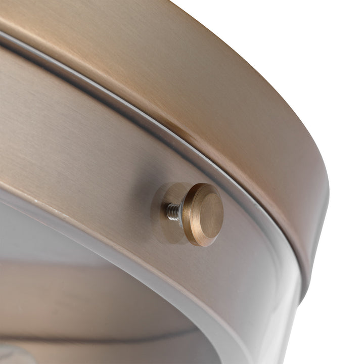 Nuvo Intersection 60-7538 Ceiling Light - Burnished Brass