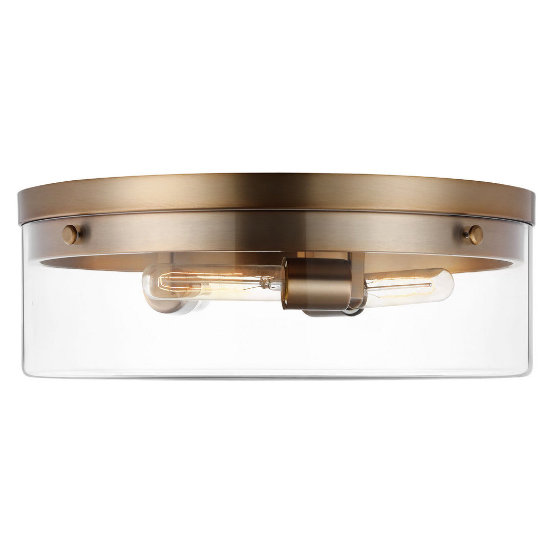 Nuvo Intersection 60-7538 Ceiling Light - Burnished Brass