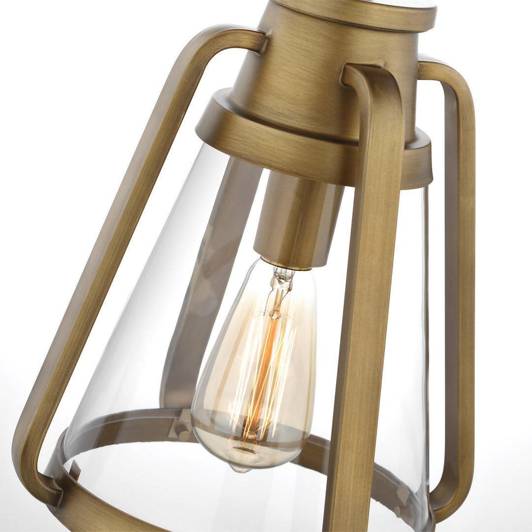 Nuvo Everett 60-7562 Pendant Light - Natural Brass