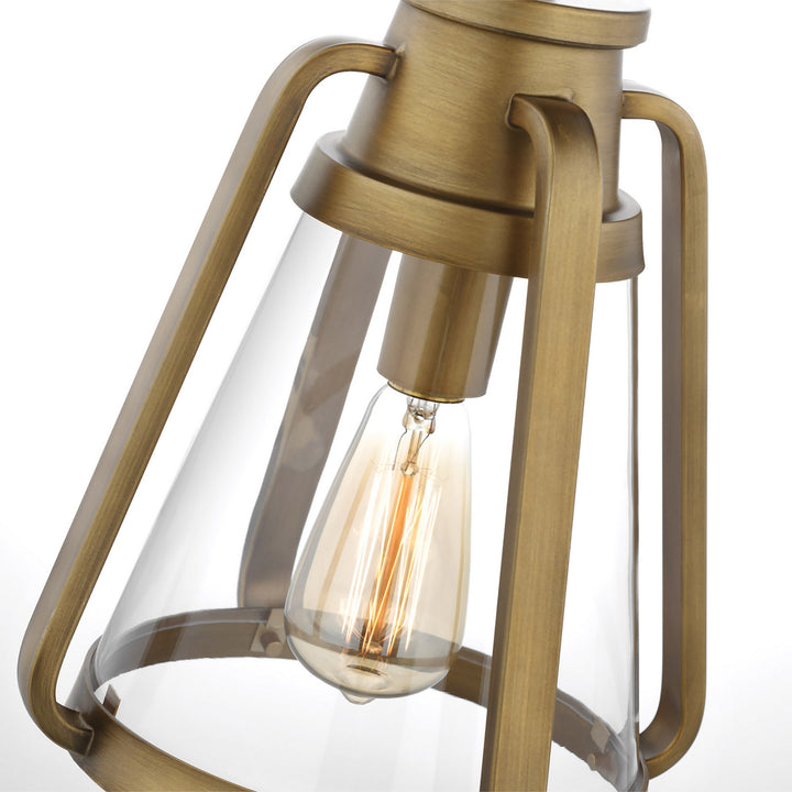 Nuvo Everett 60-7562 Pendant Light - Natural Brass