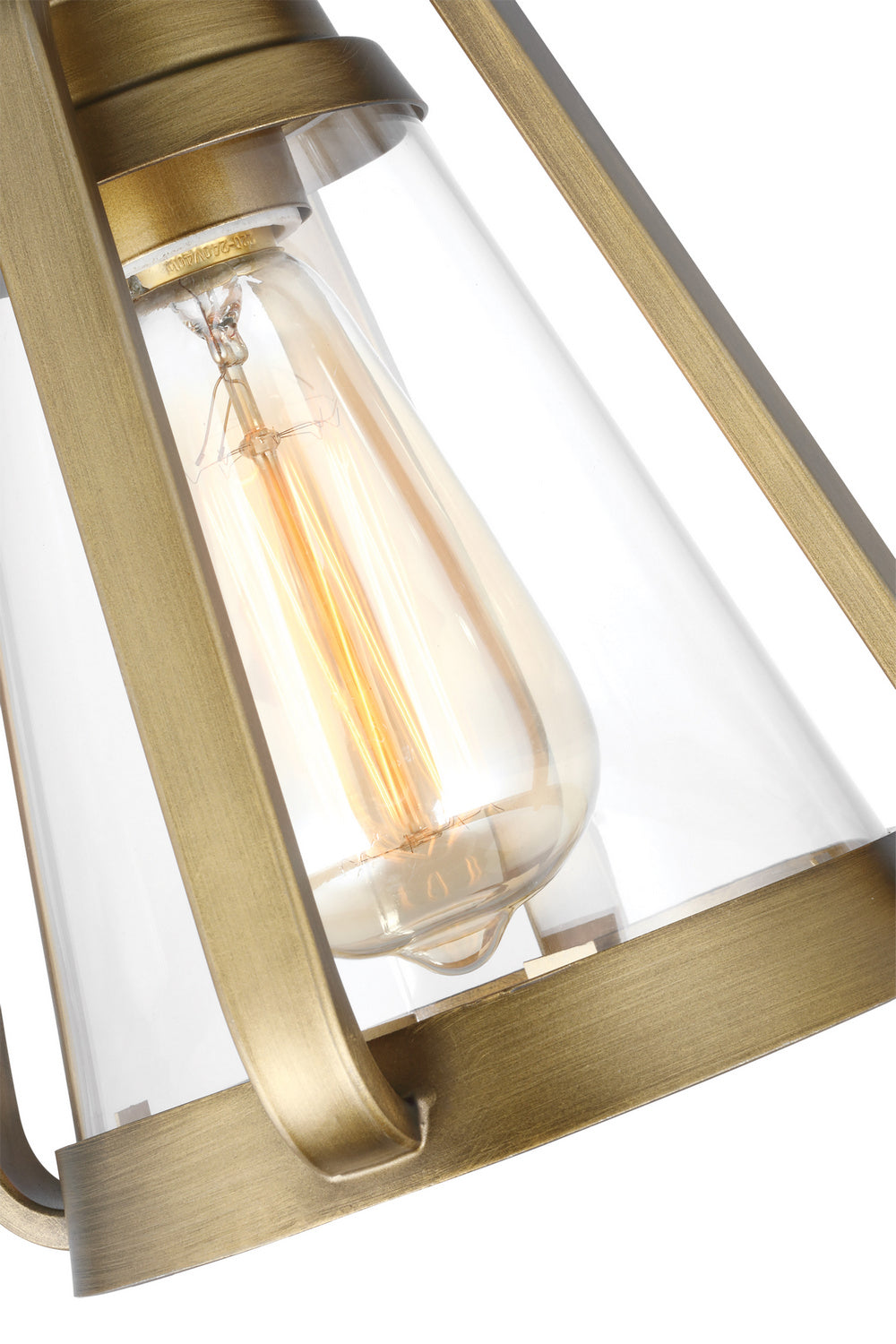 Nuvo Everett 60-7565 Wall Light - Natural Brass