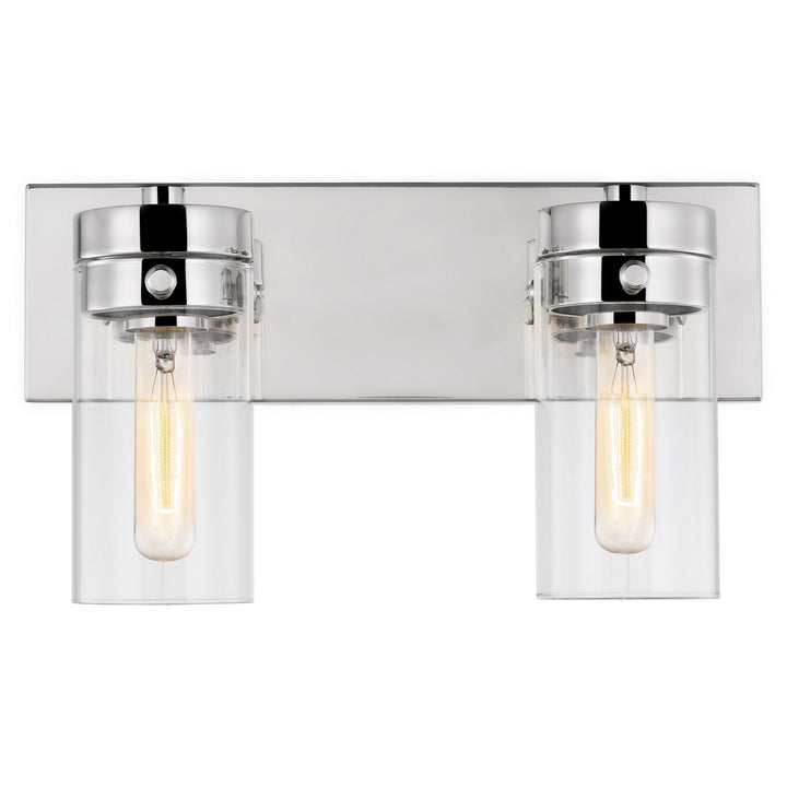 Nuvo Intersection 60-7632 Bath Vanity Light 15 in. wide - Polished Nickel