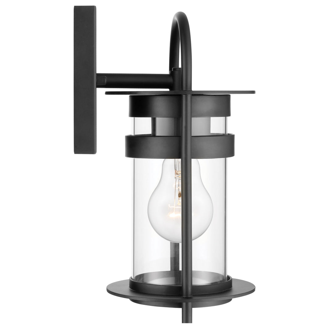 Nuvo Lighting 60-7640 Bracer One Light Wall Lantern Outdoor Black