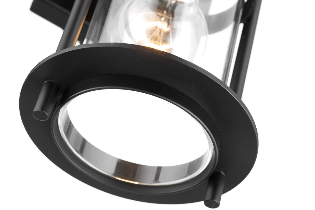 Nuvo Lighting 60-7640 Bracer One Light Wall Lantern Outdoor Black
