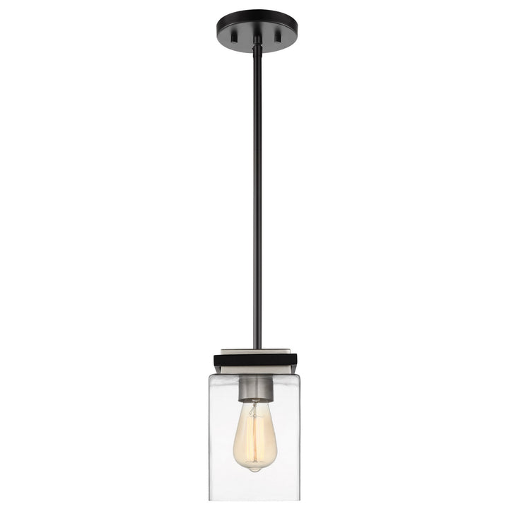 Nuvo Crossroads 60-7650 Pendant Light - Matte Black