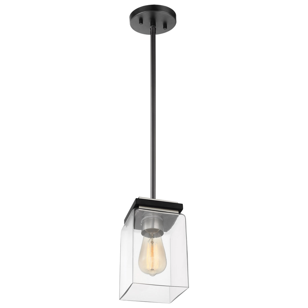 Nuvo Crossroads 60-7650 Pendant Light - Matte Black