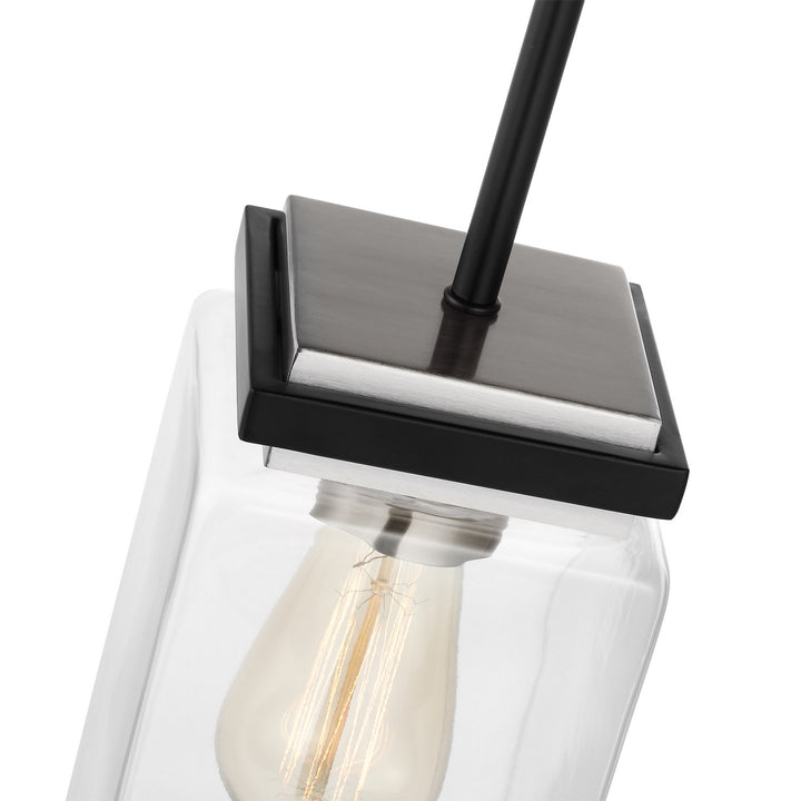 Nuvo Crossroads 60-7650 Pendant Light - Matte Black