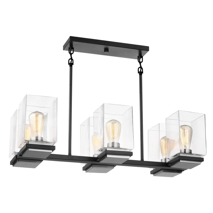 Nuvo Crossroads 60-7657 Pendant Light - Matte Black