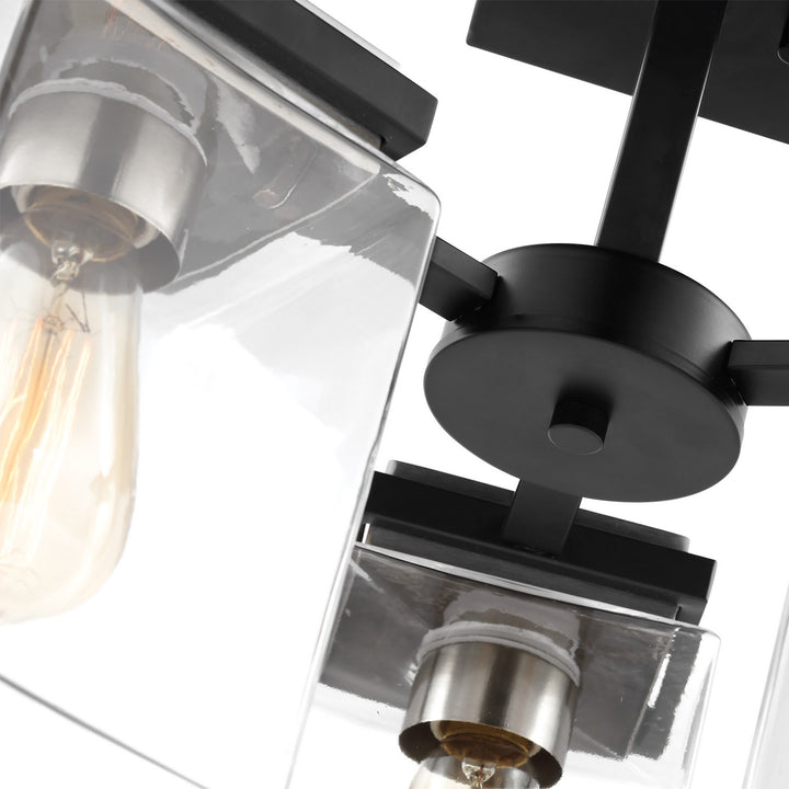 Nuvo Crossroads 60-7658 Ceiling Light - Matte Black