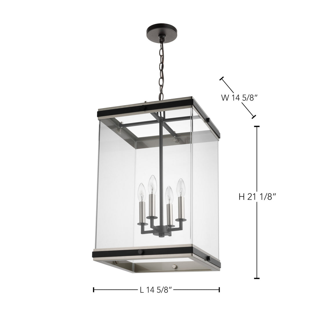 Nuvo Crossroads 60-7659 Pendant Light - Matte Black