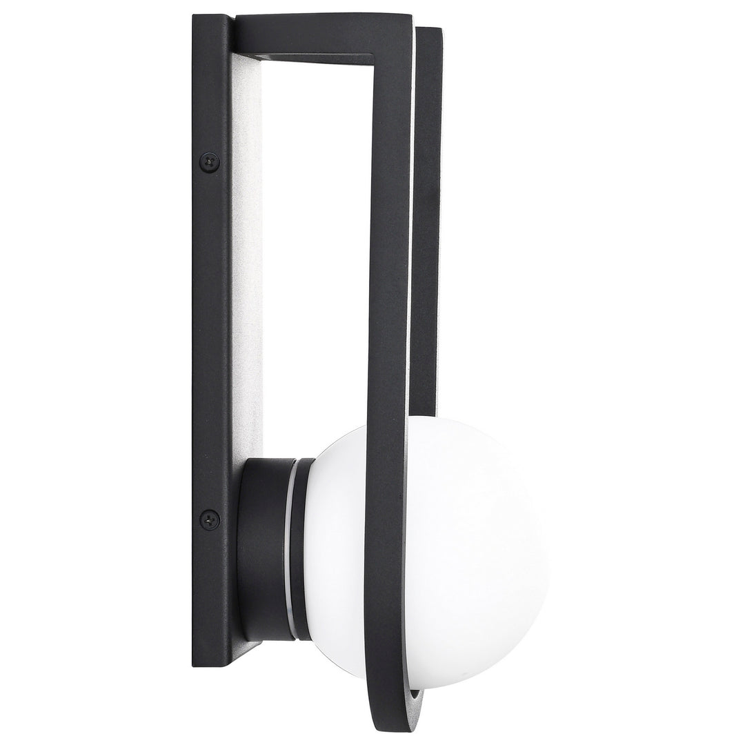 Nuvo Lighting 62-1619 Cradle Led Wall Lantern Outdoor Black