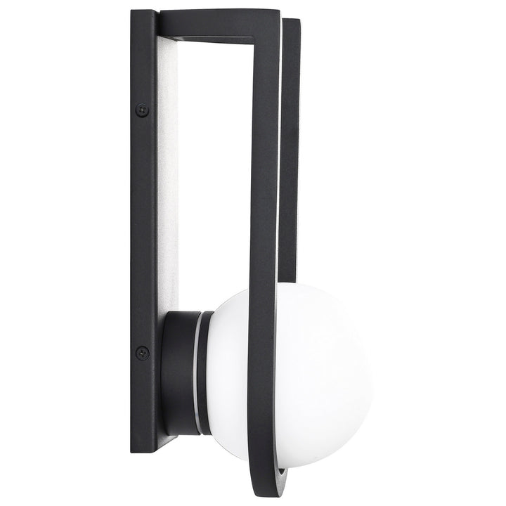 Nuvo Lighting 62-1619 Cradle Led Wall Lantern Outdoor Black