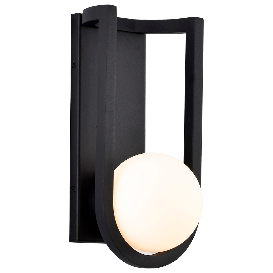 Nuvo Lighting 62-1619 Cradle Led Wall Lantern Outdoor Black
