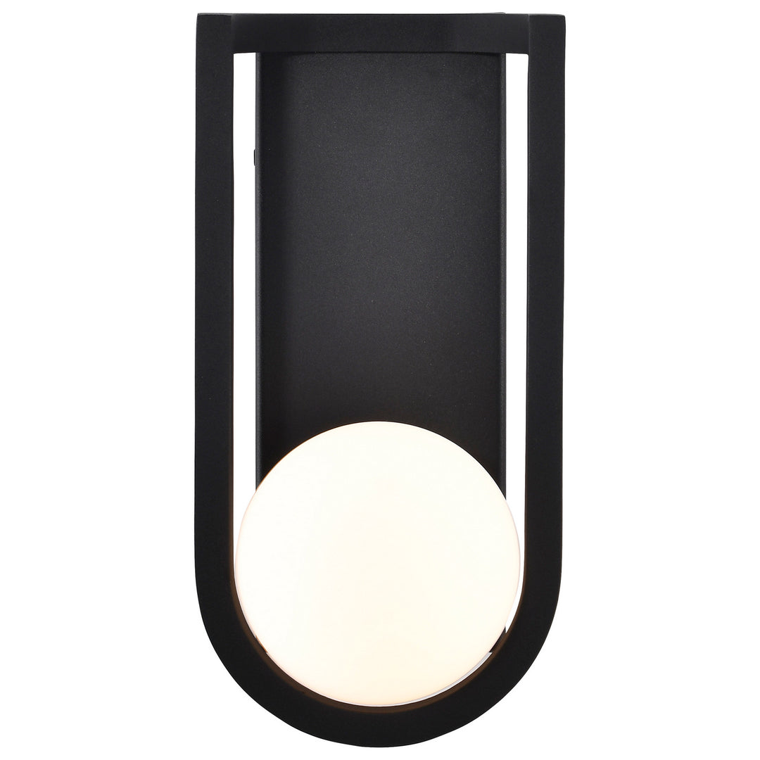 Nuvo Lighting 62-1619 Cradle Led Wall Lantern Outdoor Black