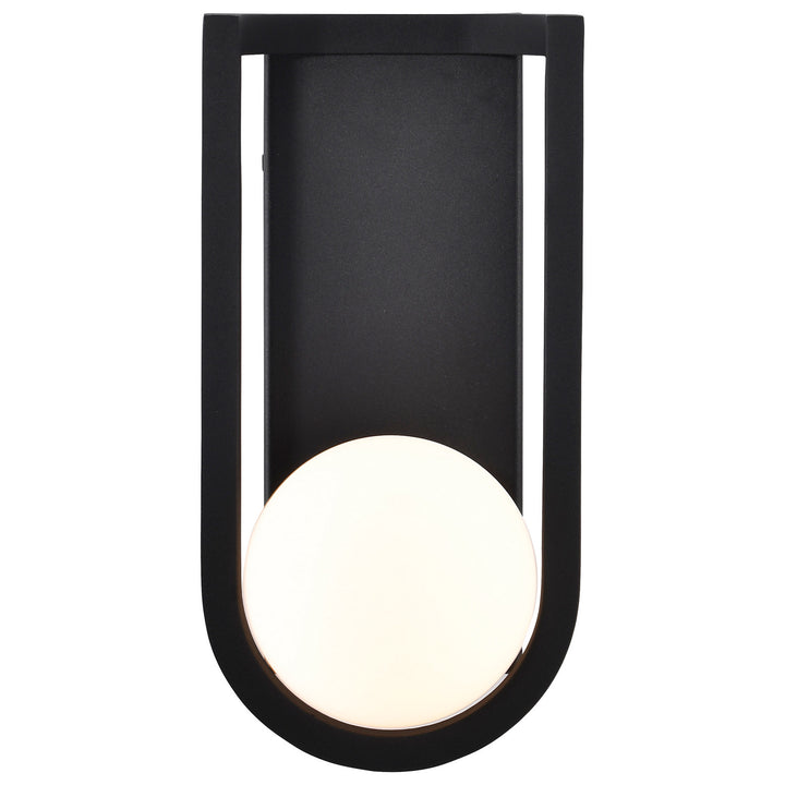 Nuvo Lighting 62-1619 Cradle Led Wall Lantern Outdoor Black