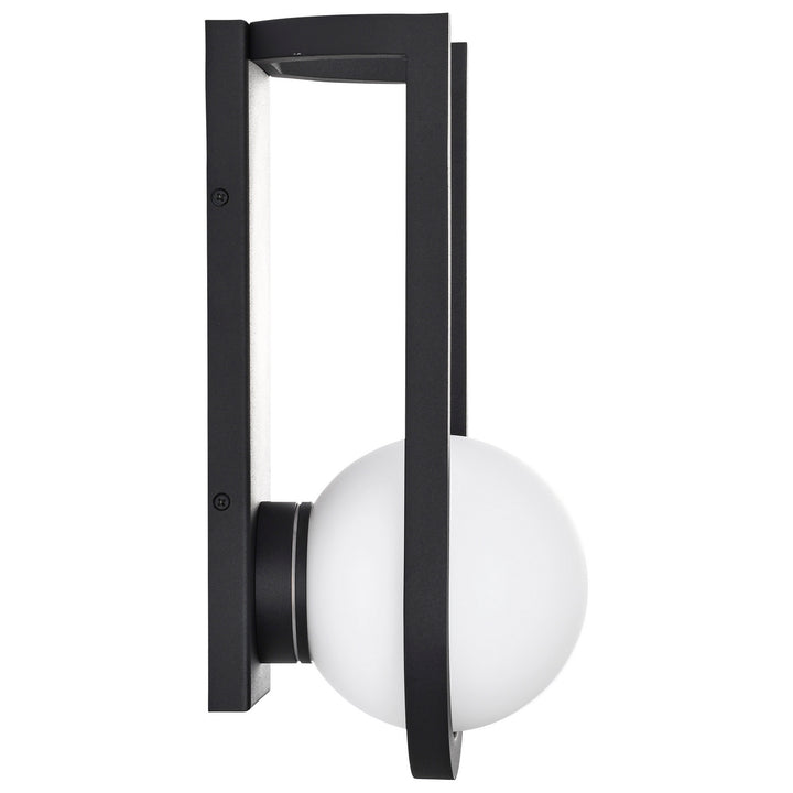Nuvo Lighting 62-1620 Cradle Led Wall Lantern Outdoor Black