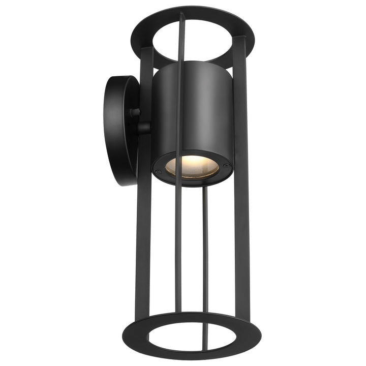 Nuvo Lighting 62-1650 Continuum Led Wall Lantern Outdoor Black
