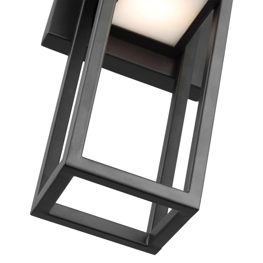Nuvo Lighting 62-1653 Supreme Led Wall Lantern Outdoor Black