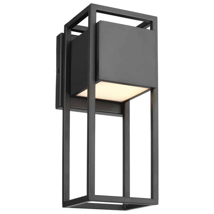 Nuvo Lighting 62-1654 Supreme Led Wall Lantern Outdoor Black
