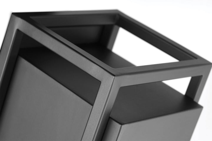 Nuvo Lighting 62-1654 Supreme Led Wall Lantern Outdoor Black