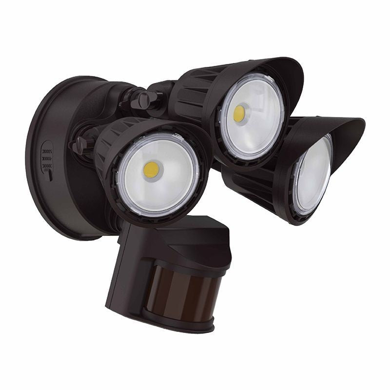 Westgate Lighting SL-30W-MCT-BZ-P  Security Light Outdoor Light Bronze