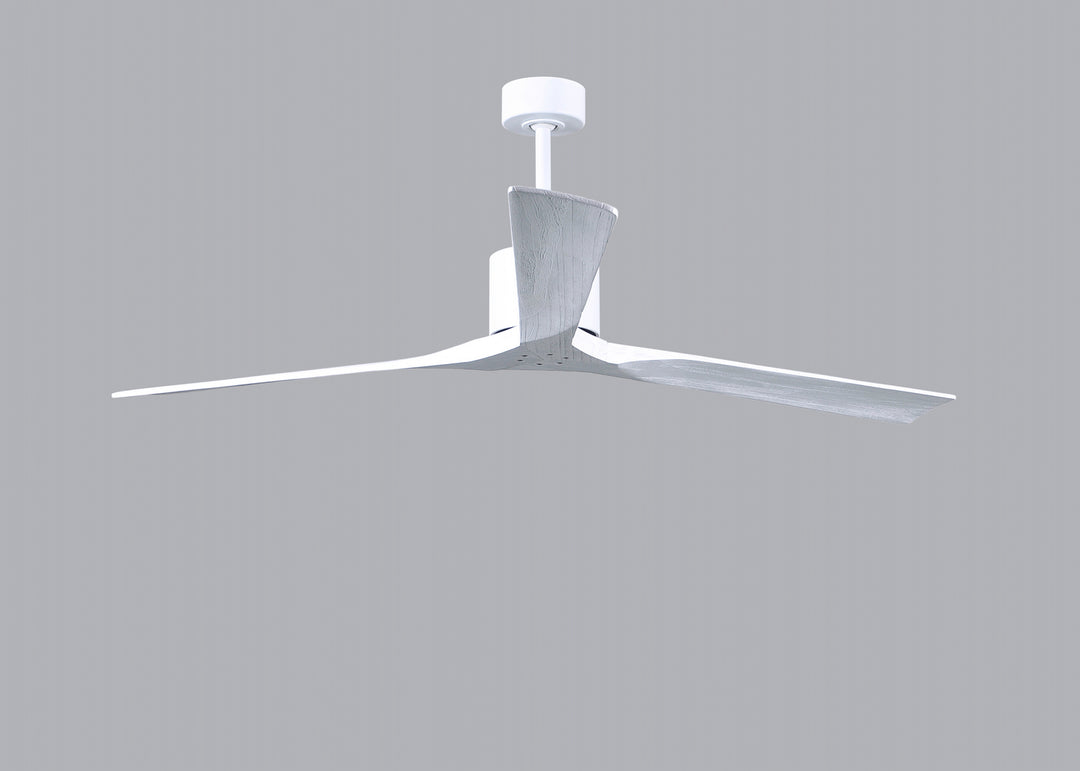 Matthews Fan Company Nan XL NKXL-MWH-MWH-72 Ceiling Fan - Matte White, Matte White/