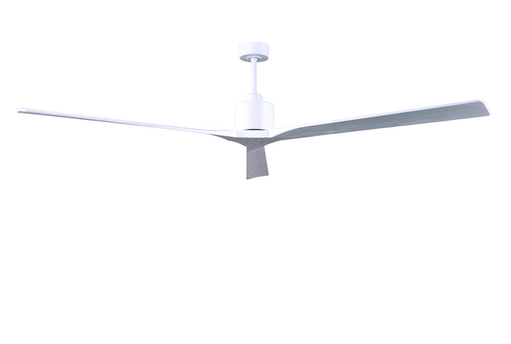 Matthews Fan Company Nan XL NKXL-MWH-MWH-90 Ceiling Fan - Matte White, Matte White/