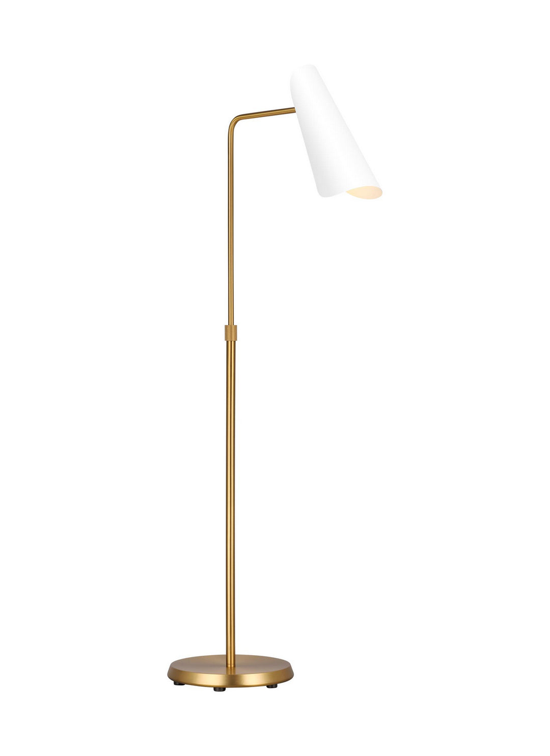 Visual Comfort Studio AET1001BBSMWT1 Tresa One Light Floor Lamp Lamp Brass - Antique