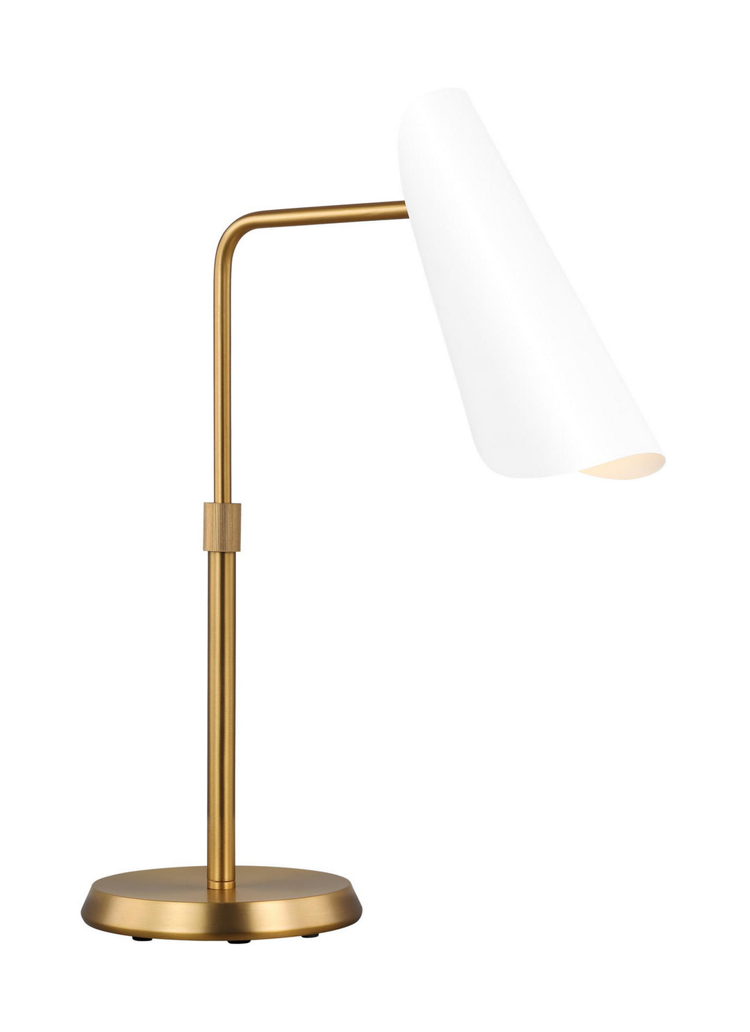 Visual Comfort Studio AET1011BBSMWT1 Tresa One Light Table Lamp Lamp Brass