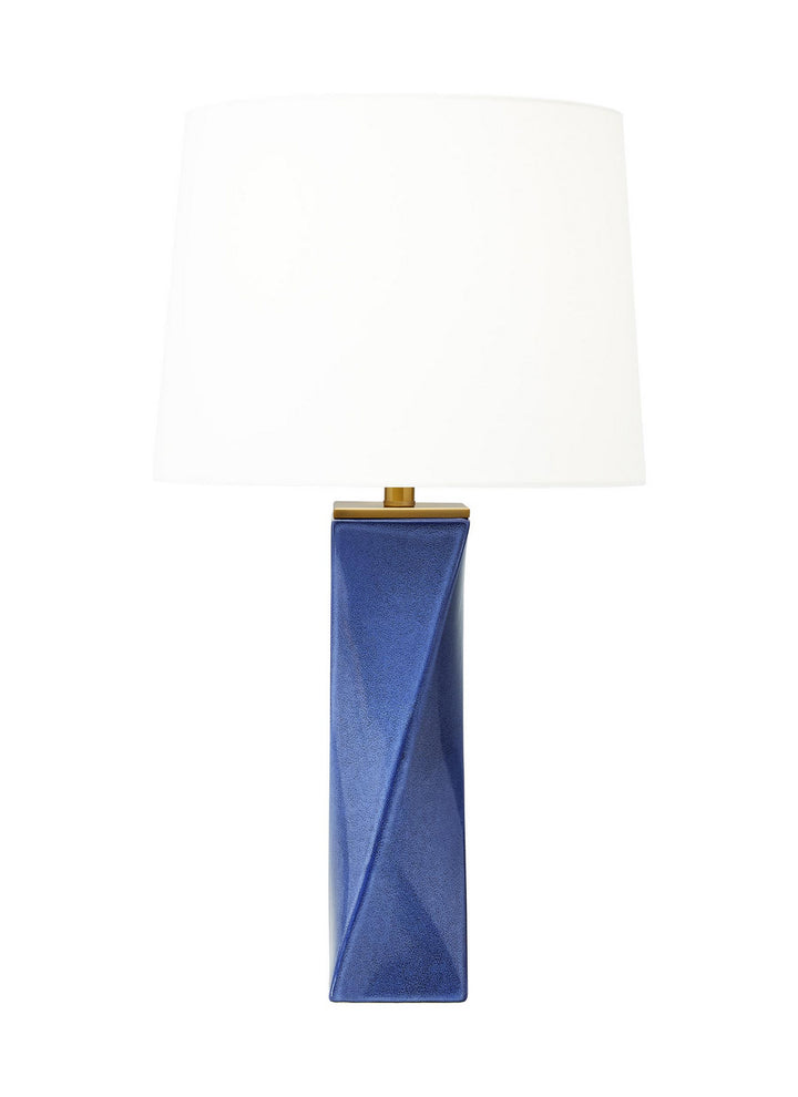 Visual Comfort Studio CT1211FRB1 Lagos One Light Table Lamp Lamp Bronze / Dark