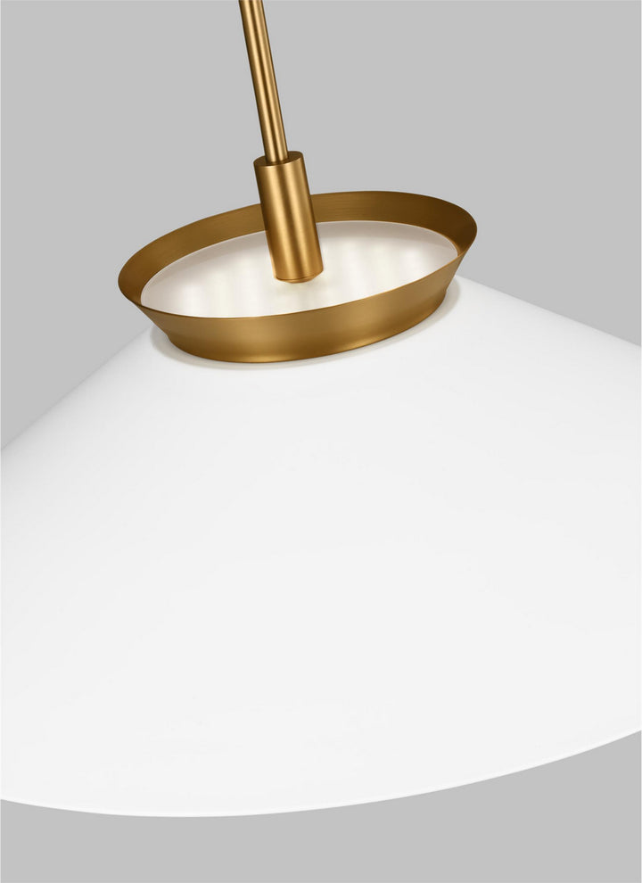 Visual Comfort Studio Ultra Light CP1331BBS Pendant Light - Burnished Brass